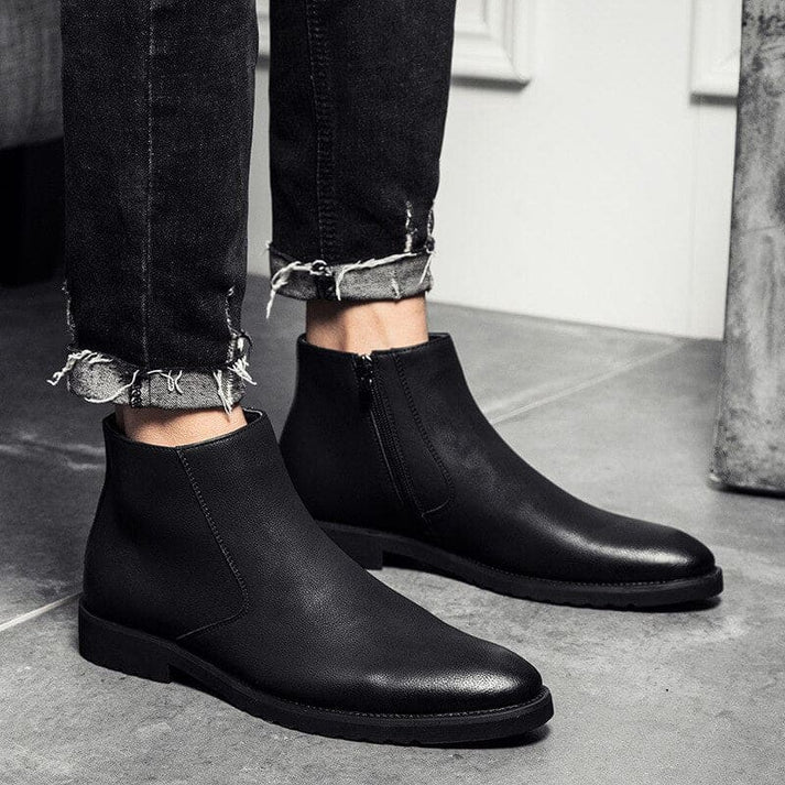 Bota Masculina de Couro Montvani MV290