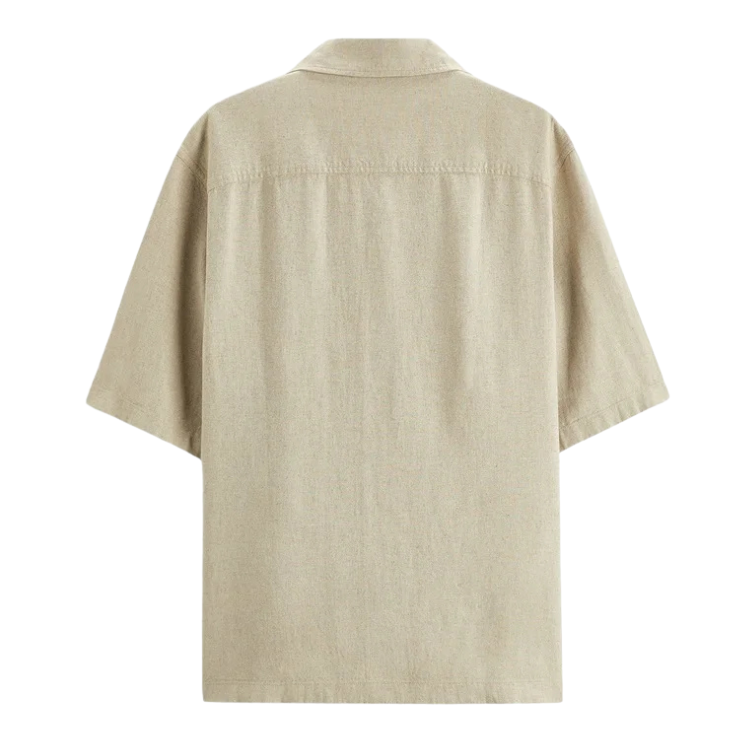 Camisa Masculina em Linho Relaxed Fit Montvani MV360
