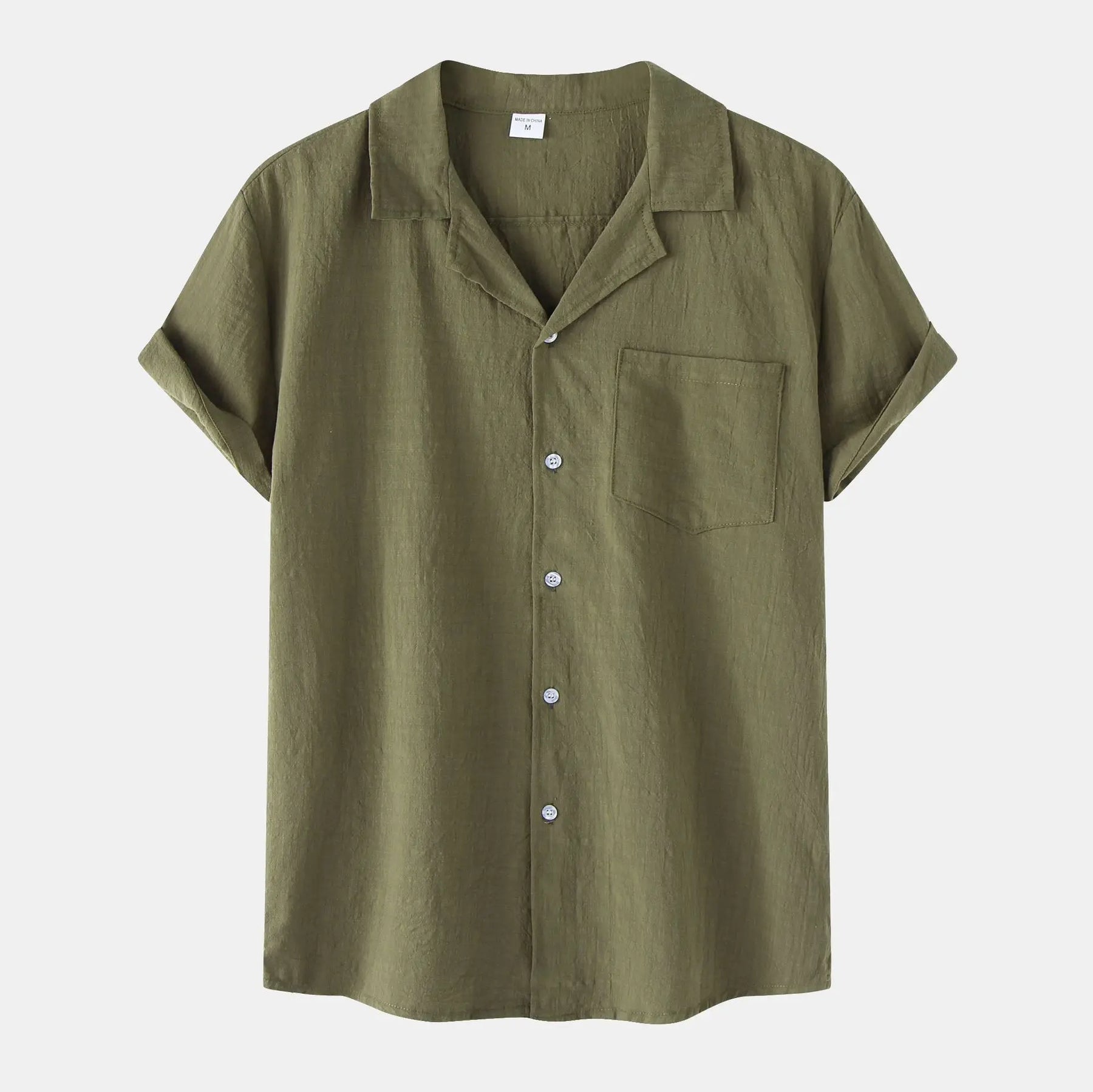 Camisa Masculina em Linho Montvani MV397