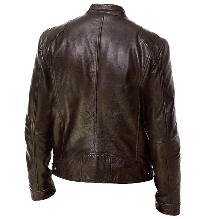 Jaqueta de Couro Masculina Ferrutini FRT187