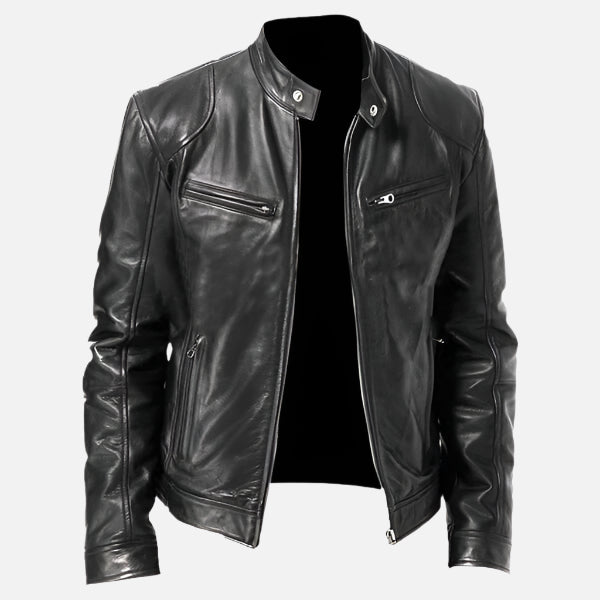 Jaqueta de Couro Masculina Ferrutini FRT187