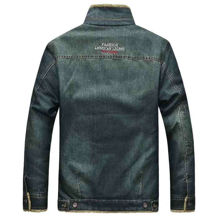 Jaqueta Jeans Masculina Acolchoada Ferrutini FRT117