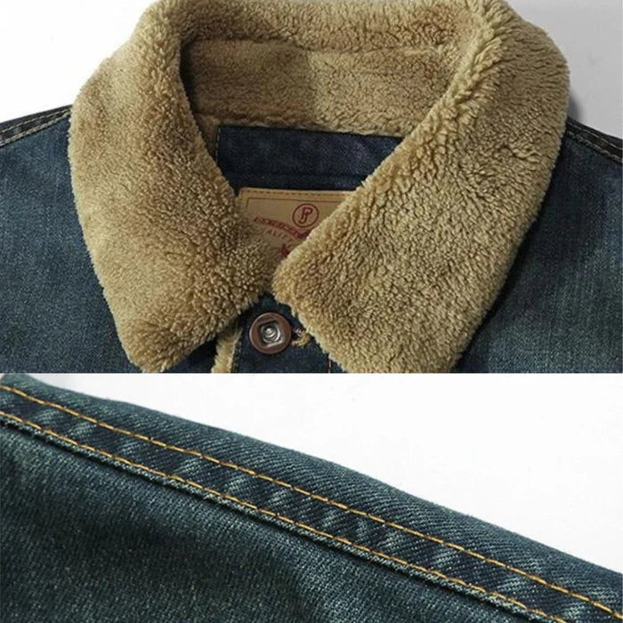 Jaqueta Jeans Masculina Acolchoada Ferrutini FRT117