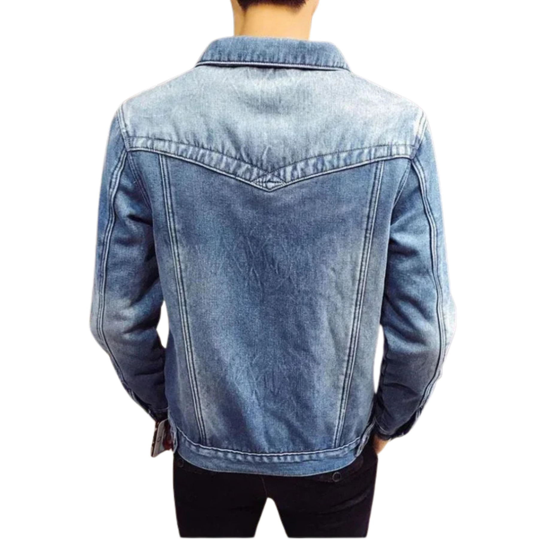 Jaqueta Jeans Masculina Ferrutini FRT114