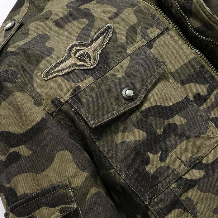 Jaqueta Masculina Camuflada Ferrutini FRT141