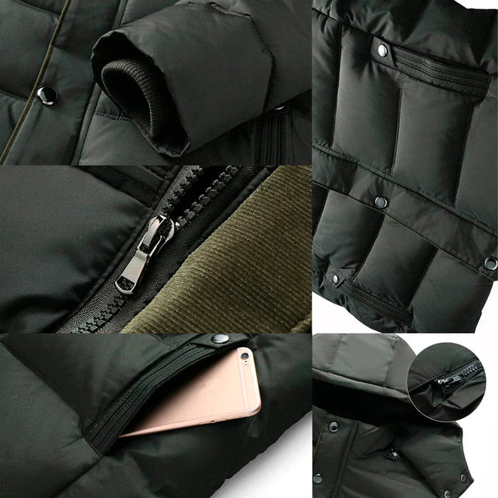 Jaqueta Masculina Inverno Ferrutini FRT180 - Temperaturas até -15º C