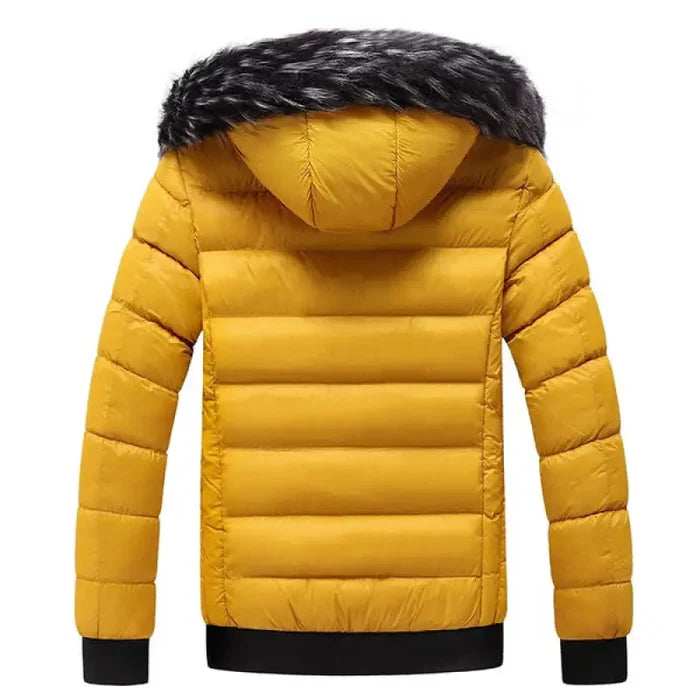 Jaqueta Puffer Masculina Capuz Forrado Ferrutini FRT206