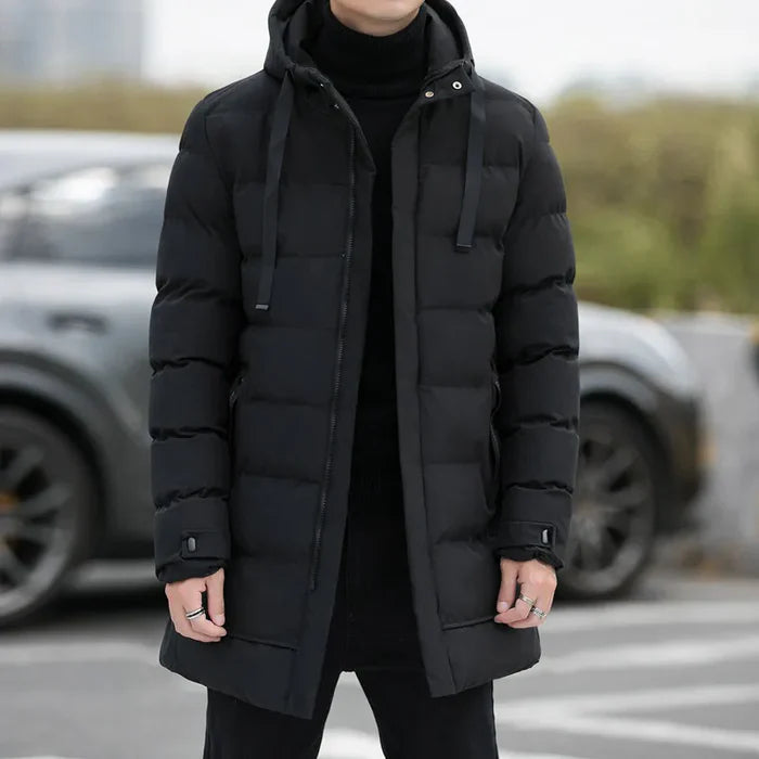Jaqueta Puffer Masculina Alongada Ferrutini FRT179