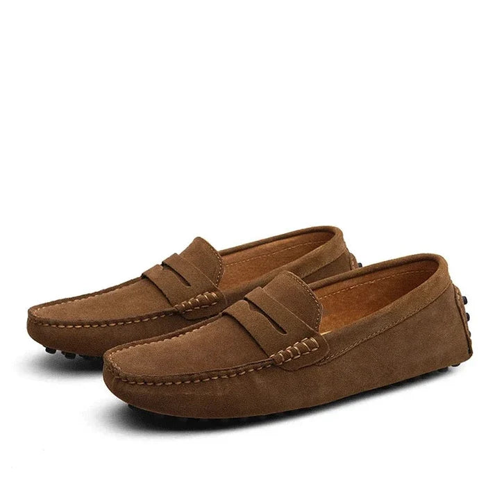 Sapato Mocassim em Camurça Masculino Montvani MV326