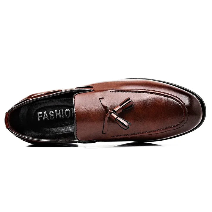 Sapato Mocassim em Couro Masculino Montvani MV321