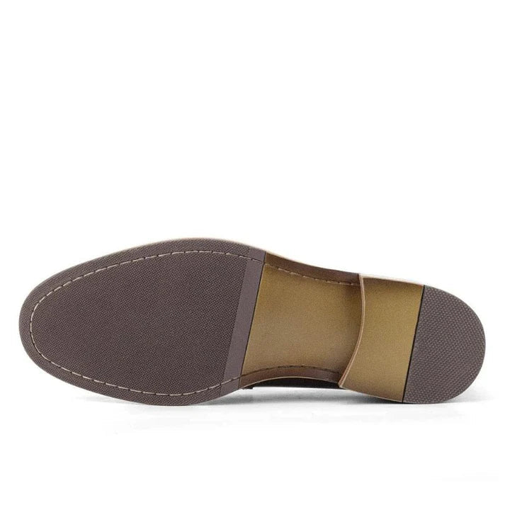 Sapato Mocassim em Couro Masculino Montvani MV328