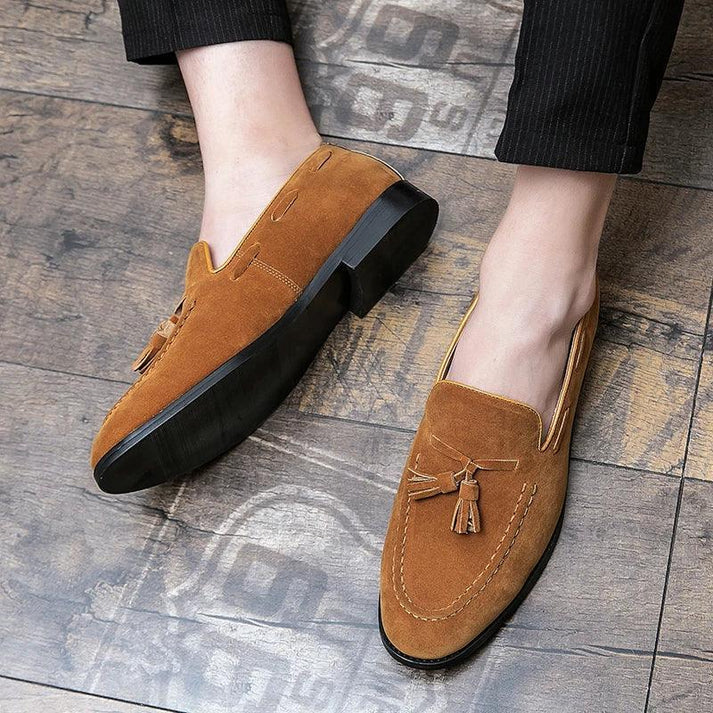 Sapato Mocassim Masculino em Camurça Montvani MV324