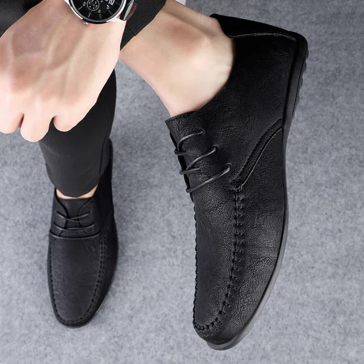 Sapato Mocassim Masculino em Couro Montvani MV318
