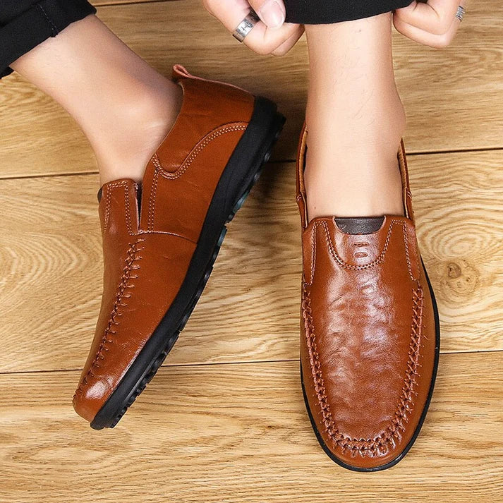 Sapato Mocassim Masculino em Couro Montvani MV330