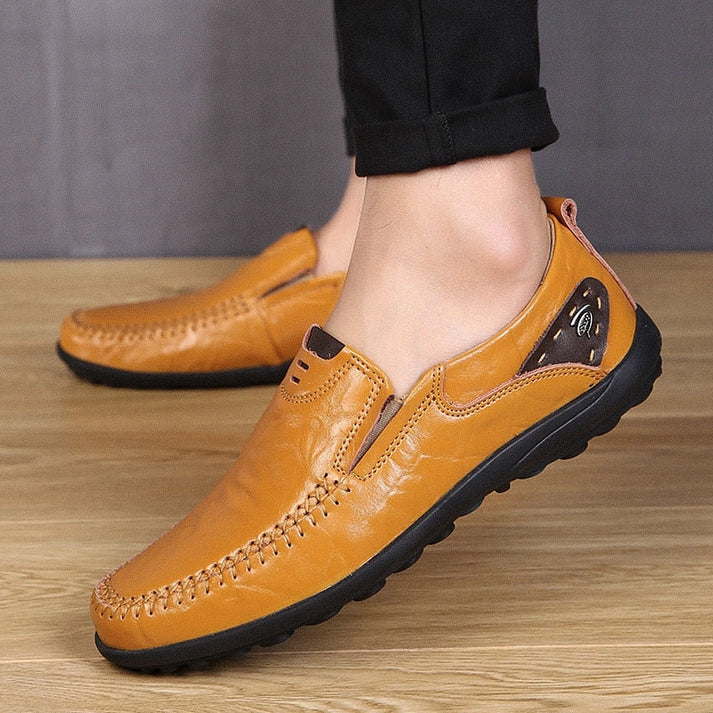 Sapato Mocassim Masculino em Couro Montvani MV330