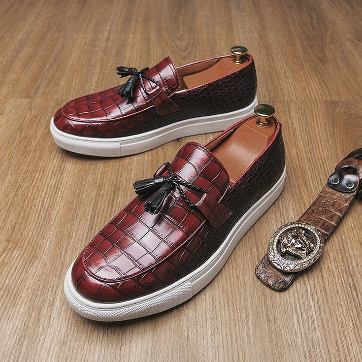 Sapato Mocassim Masculino em Couro Montvani MV335