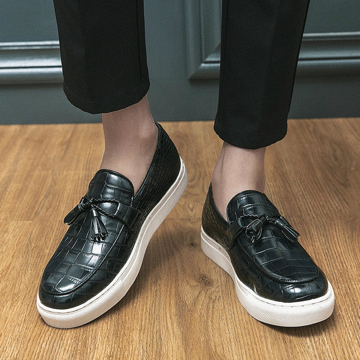 Sapato Mocassim Masculino em Couro Montvani MV335