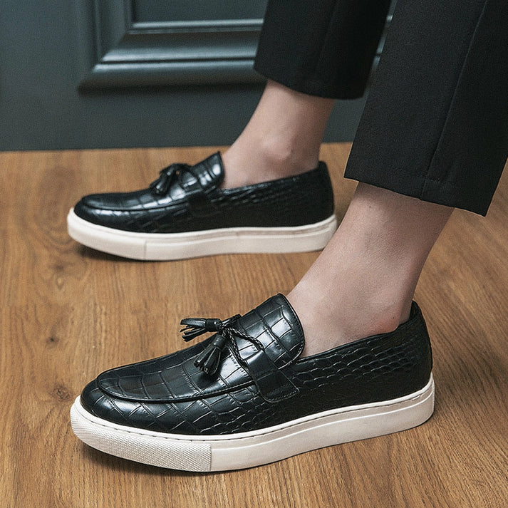 Sapato Mocassim Masculino em Couro Montvani MV335