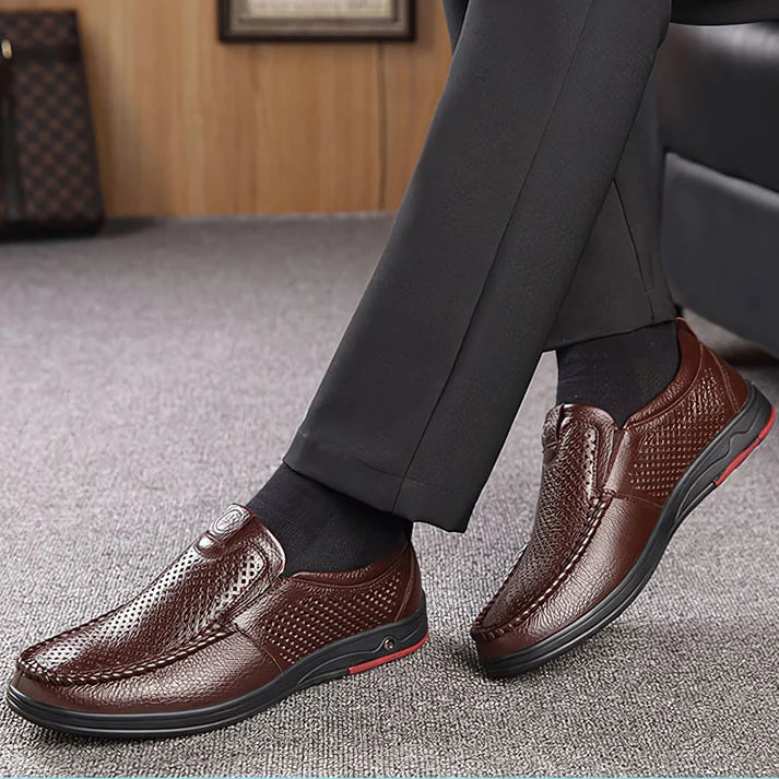 Sapato Mocassim Masculino em Couro Montvani MV337