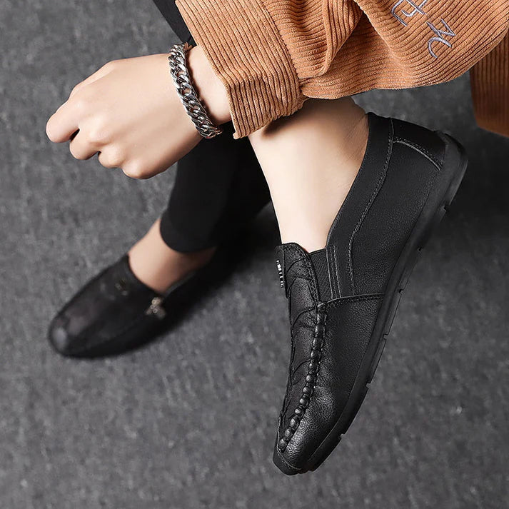 Sapato Mocassim Masculino em Couro Montvani MV341