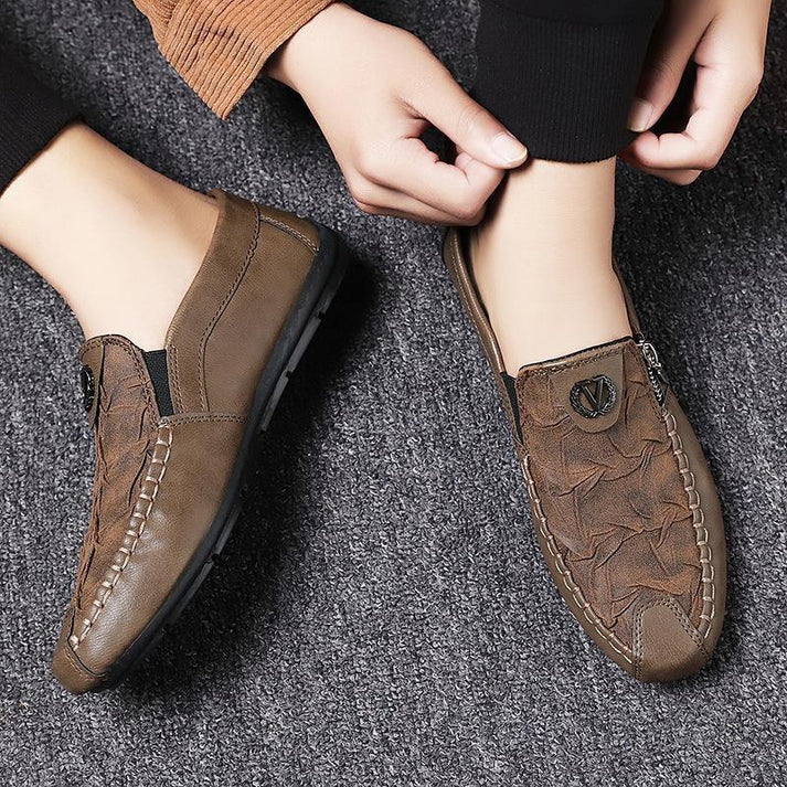 Sapato Mocassim Masculino em Couro Montvani MV341