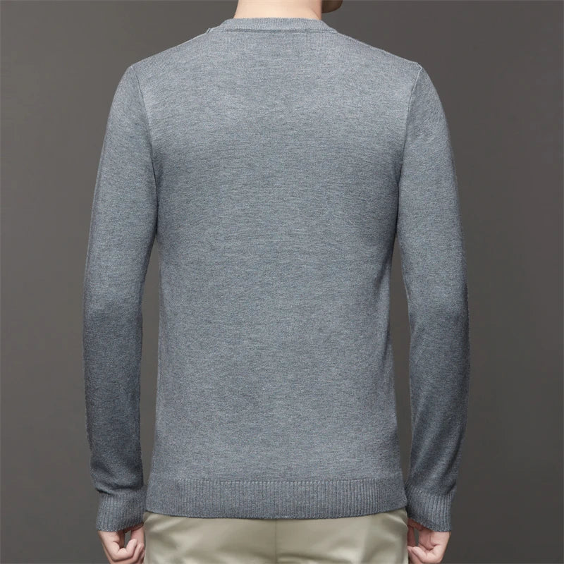 Suéter Casual Masculino Gola Redonda Ferrutini FRT235