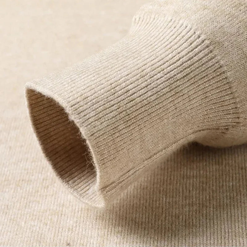 Suéter Masculino em Lã Gola Alta Ferrutini FRT240