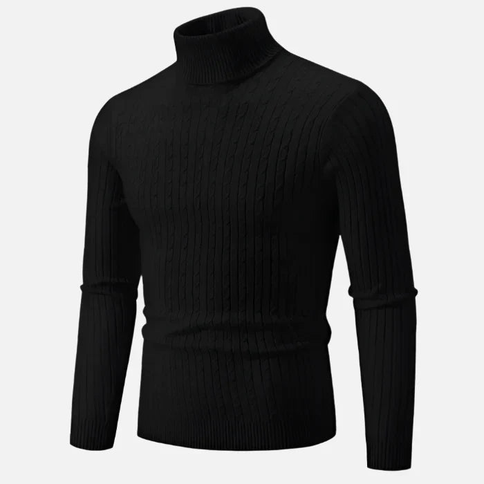 Suéter Masculino Pullover de Gola Alta Ferrutini FRT231