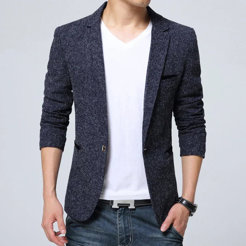 Blazer Masculino em Algodão Montvani MV194