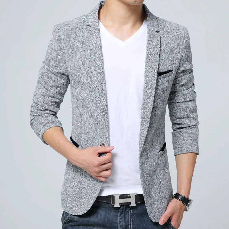 Blazer Masculino em Algodão Montvani MV194