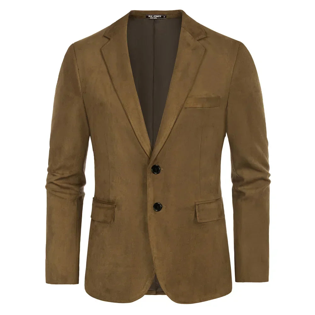 Blazer Masculino em Camurça Montvani MV029
