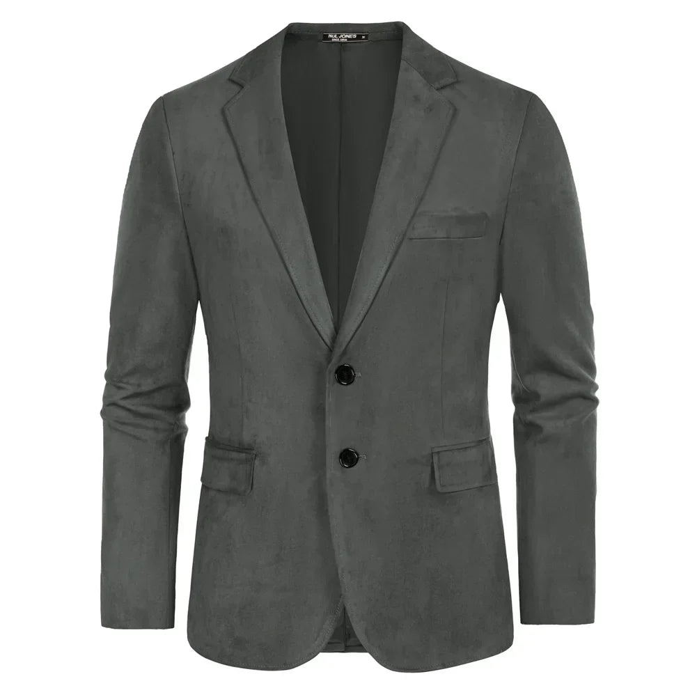Blazer Masculino em Camurça Montvani MV029