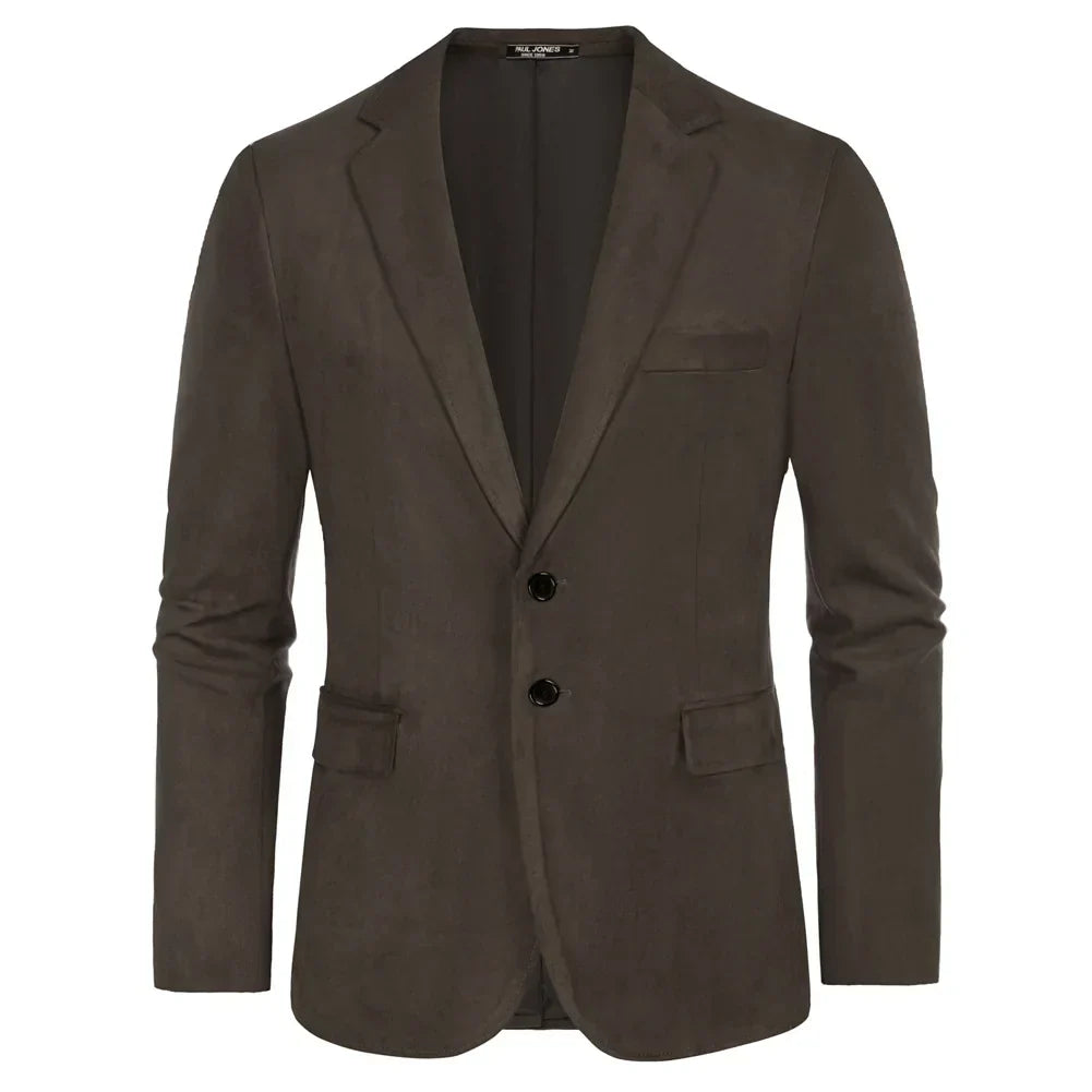 Blazer Masculino em Camurça Montvani MV029