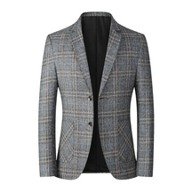 Blazer Masculino em Lã Quadriculado Montvani MV031