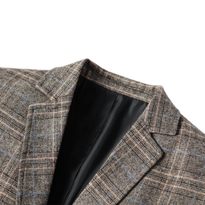 Blazer Masculino em Lã Quadriculado Montvani MV031