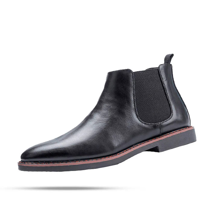 Bota Chelsea Masculina de Couro Montvani MV281