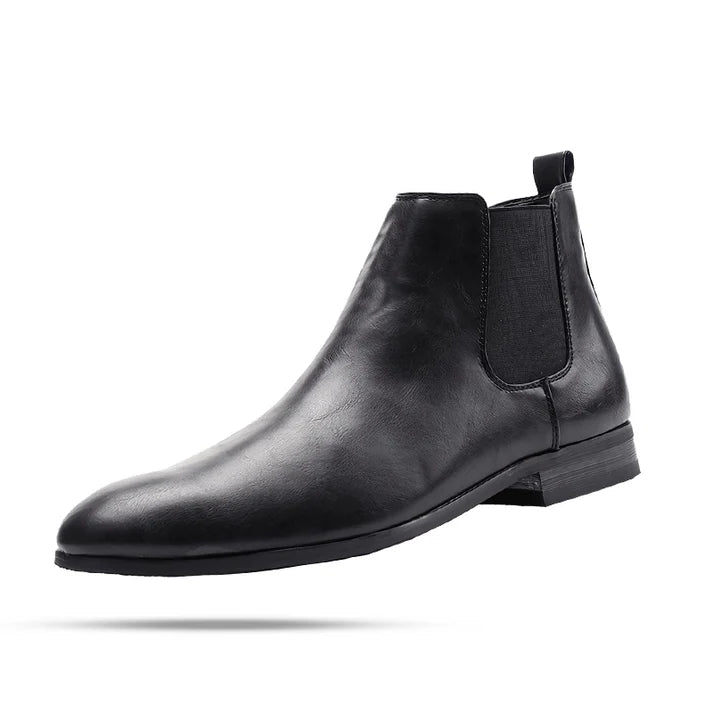 Bota Chelsea Masculina de Couro Montvani MV281