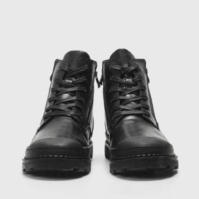 Bota Coturno em Couro Masculino Montvani MV295