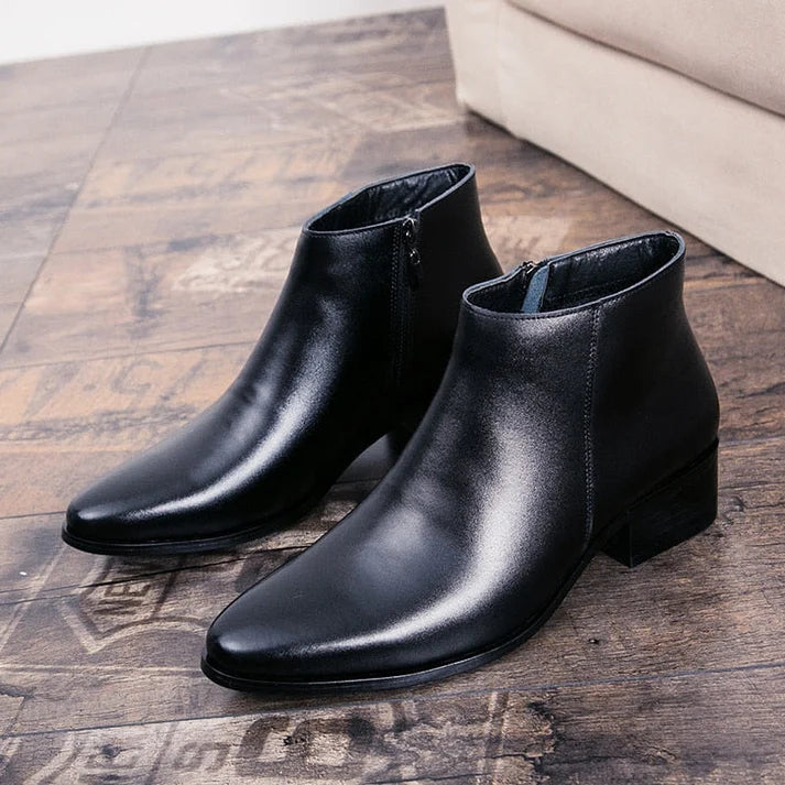 Bota de Couro Masculina Montvani MV268