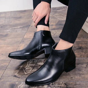 Bota de Couro Masculina Montvani MV268