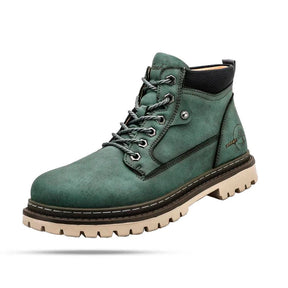 Bota Masculina Casual em Couro Montvani MV288