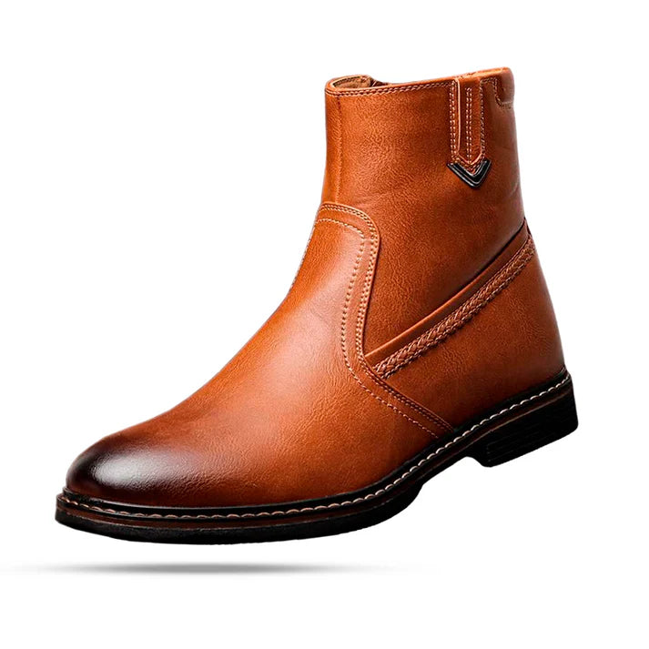 Bota Masculina de Couro com Interior Forrado Montvani MV293