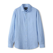 Camisa de Linho Lisa Masculina Montvani MV347