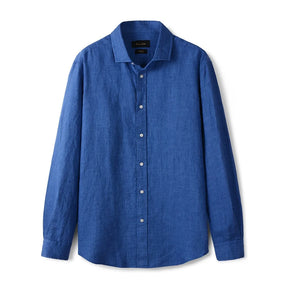 Camisa de Linho Lisa Masculina Montvani MV347