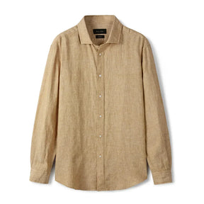 Camisa de Linho Lisa Masculina Montvani MV347