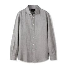 Camisa de Linho Lisa Masculina Montvani MV347