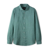 Camisa de Linho Lisa Masculina Montvani MV347