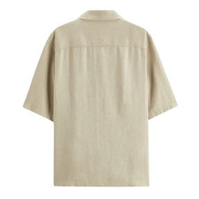 Camisa Masculina em Linho Relaxed Fit Montvani MV360