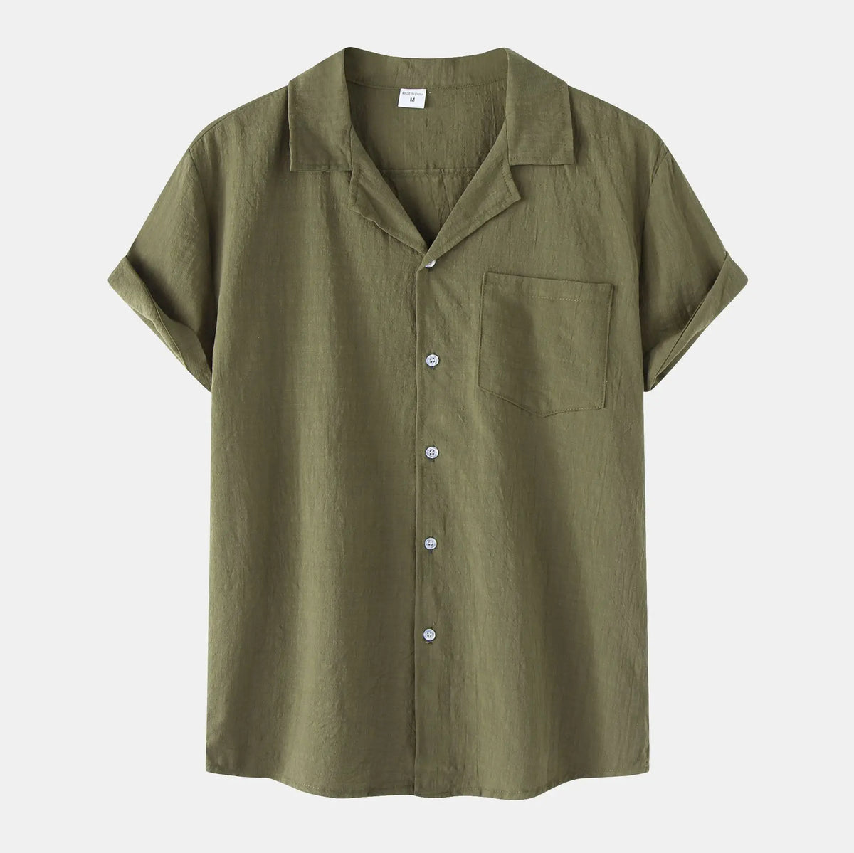 Camisa Masculina em Linho Montvani MV397