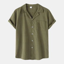Camisa Masculina em Linho Montvani MV397